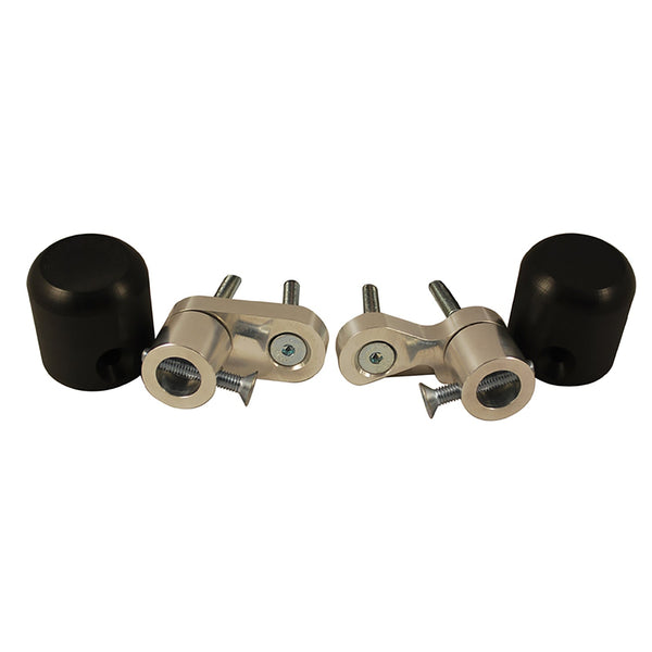 Woodcraft 50-0132 2012-16 Kawasaki 650R Frame Slider Base Kit with pucks image 2