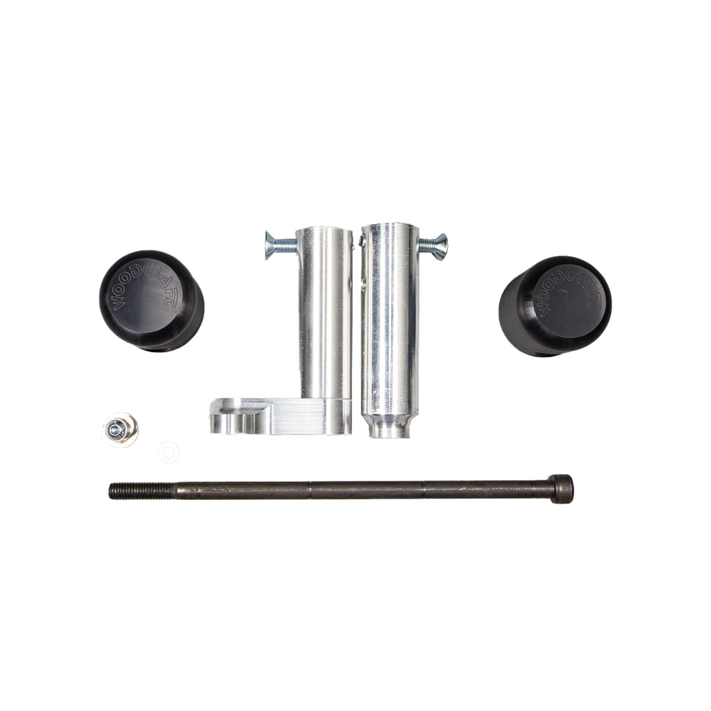Woodcraft 50-0131 2008-12 Kawasaki EX250 Under Bodywork Frame Slider Kit with pucks image 1