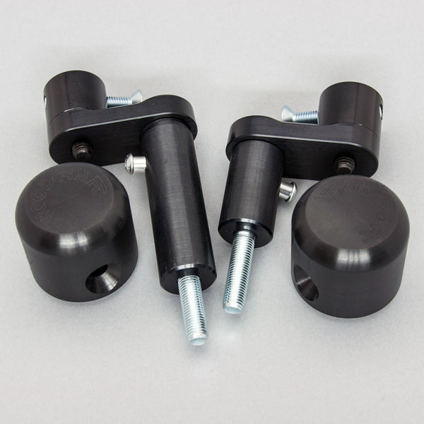 Woodcraft 50-0144S 2018-23 Kawasaki Ninja400, 2019-23 Z400, Ninja500 Frame Slider Kit - Street (No Cut) image 2
