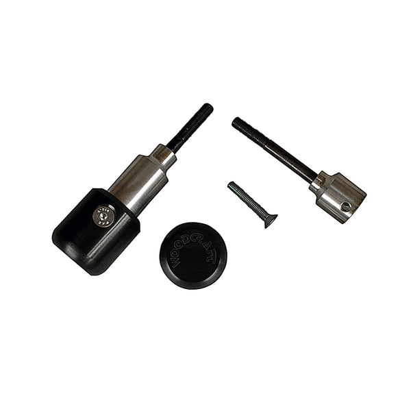 Woodcraft 50-0145 2005-06 Kawasaki ZX636/RR Frame Slider Kit with pucks image 2