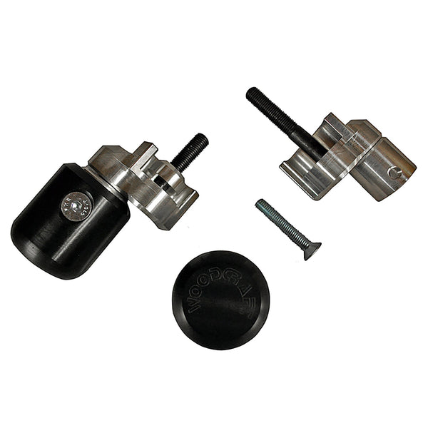 Woodcraft 50-0149 2009-12 Kawasaki ZX6R Frame Slider Kit with pucks (Street Use Only) image 2