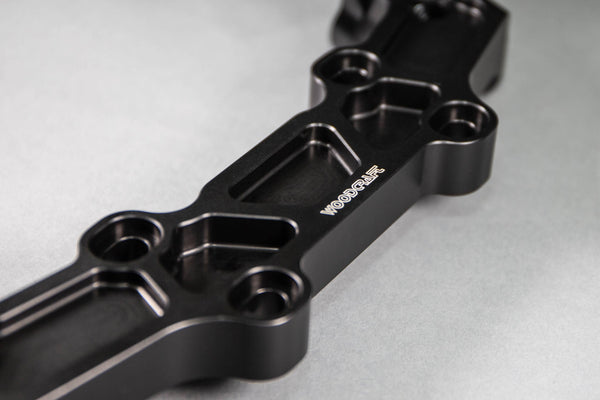Yamaha MT09 Front Mount 35mm Eccentric Adjustable Adapter Plate - 3