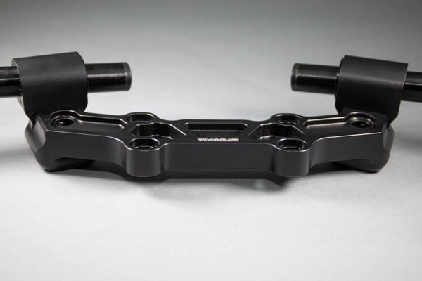 Yamaha MT09 Front Mount 35mm Eccentric Adjustable Adapter Plate - 4