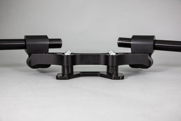 Ducati Monster 821 '14-17 Front Mount 35mm Eccentric Adjustable Adapter Plate Assembly - Woodcraft Technologies