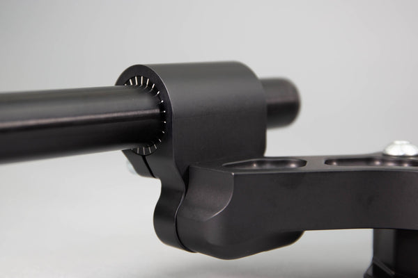 Ducati Monster 821 '14-17 Front Mount 35mm Eccentric Adjustable Adapter Plate Assembly - Woodcraft Technologies
