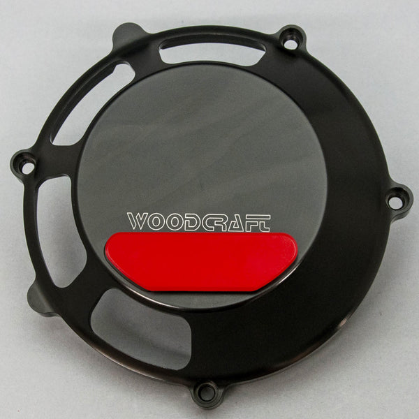 Woodcraft 60-0640RB Ducati 748/1098/1198, S4RS RHS All (Dry) Clutch Cover w/ Skid Plate