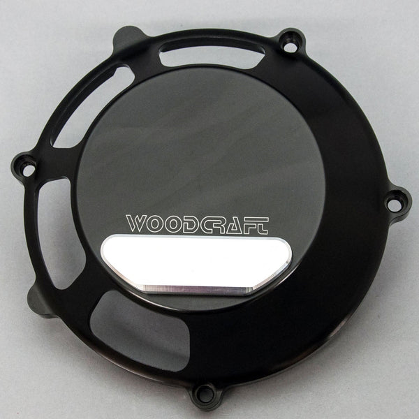 Woodcraft 60-0640RB Ducati 748/1098/1198, S4RS RHS All (Dry) Clutch Cover w/ Skid Plate