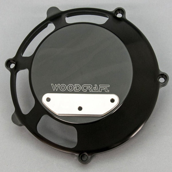 Woodcraft 60-0640RB Ducati 748/1098/1198, S4RS RHS All (Dry) Clutch Cover w/ Skid Plate