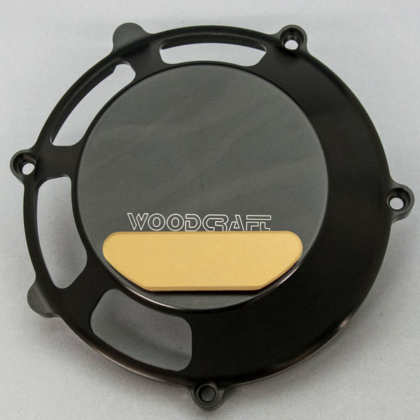 Woodcraft 60-0640RB Ducati 748/1098/1198, S4RS RHS All (Dry) Clutch Cover w/ Skid Plate