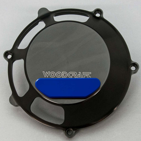 Woodcraft 60-0640RB Ducati 748/1098/1198, S4RS RHS All (Dry) Clutch Cover w/ Skid Plate