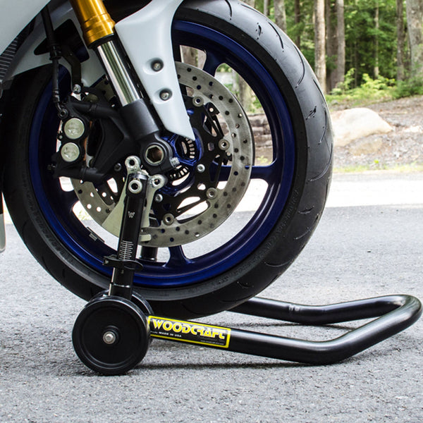 Woodcraft 26-0105 Adjustable Front Under Fork Stand - Dual Radial Mounted Calipers