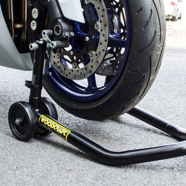 Woodcraft 26-0105 Adjustable Front Under Fork Stand - Dual Radial Mounted Calipers