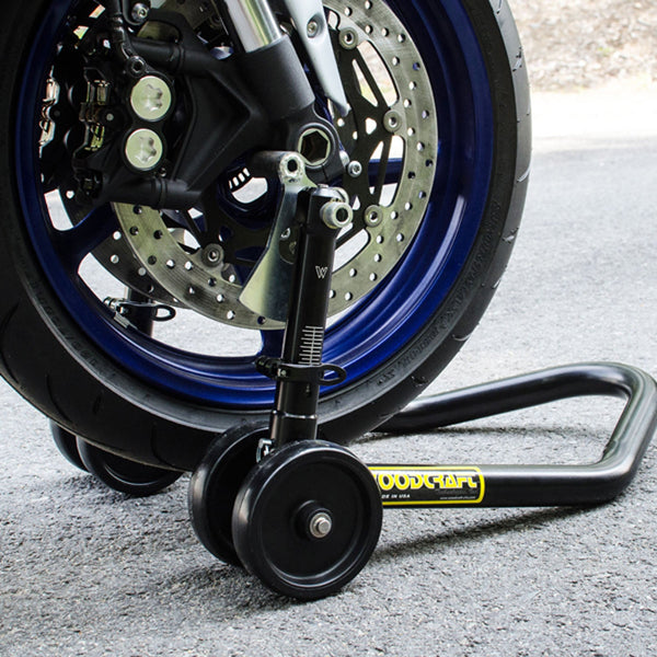 Woodcraft 26-0105 Adjustable Front Under Fork Stand - Dual Radial Mounted Calipers