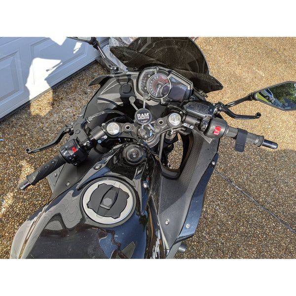 Woodcraft 75MM Rise Side Mount Adjustable Clip ons for Kawasaki Ninja 650, Z650 2017-20 - Woodcraft Technologies