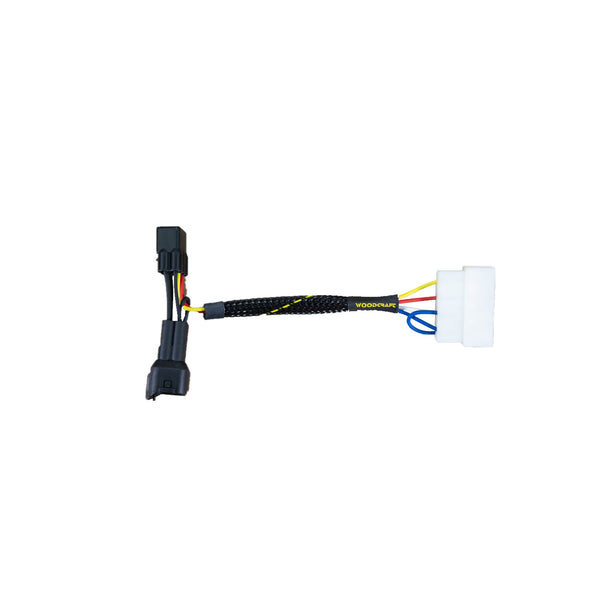 Woodcraft 43-0118 2002-06 Kawasaki ZX12R Keyswitch Elimination Harness image 1