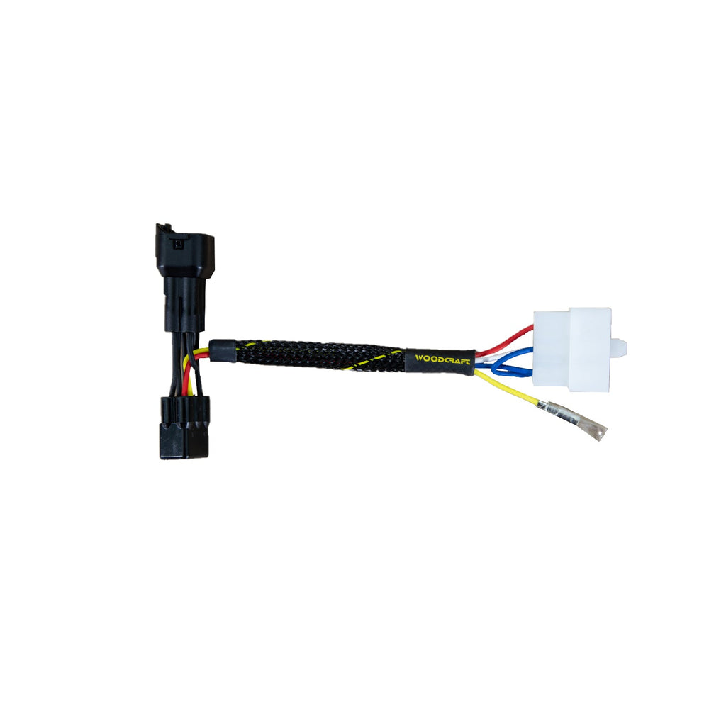 Woodcraft 43-0117 2000-01 ZX12R Keyswitch Elimination Harness image 1