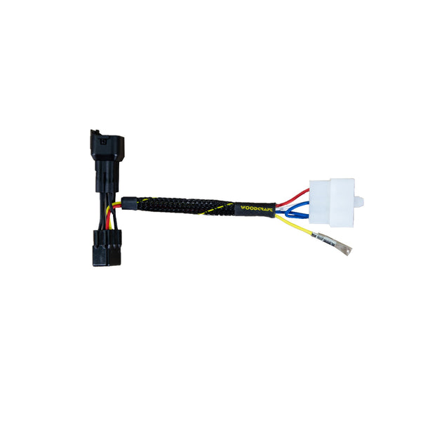 Woodcraft 43-0117 2000-01 ZX12R Keyswitch Elimination Harness image 1