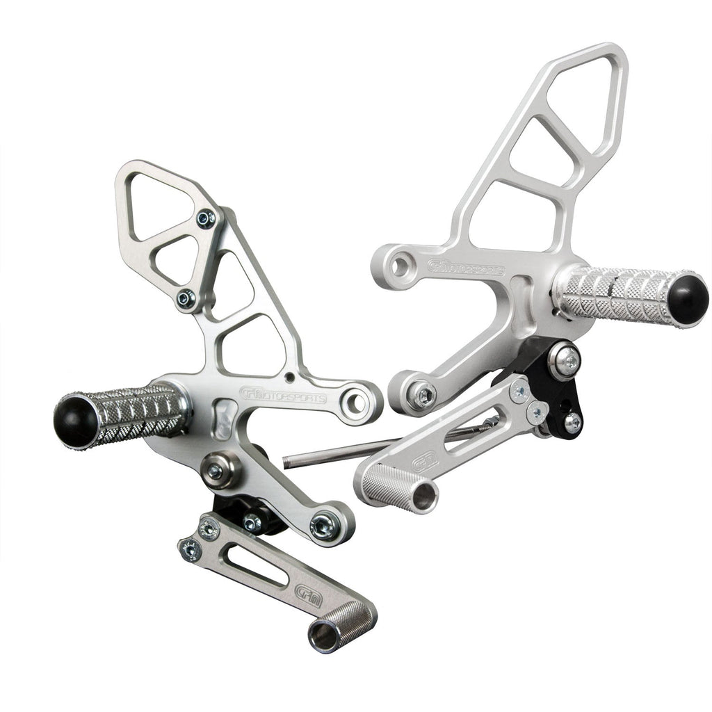 Woodcraft 05-0746B Aprilia RSV4 , Tuono V4 STD Shift  Complete Rearset W/Pedals
