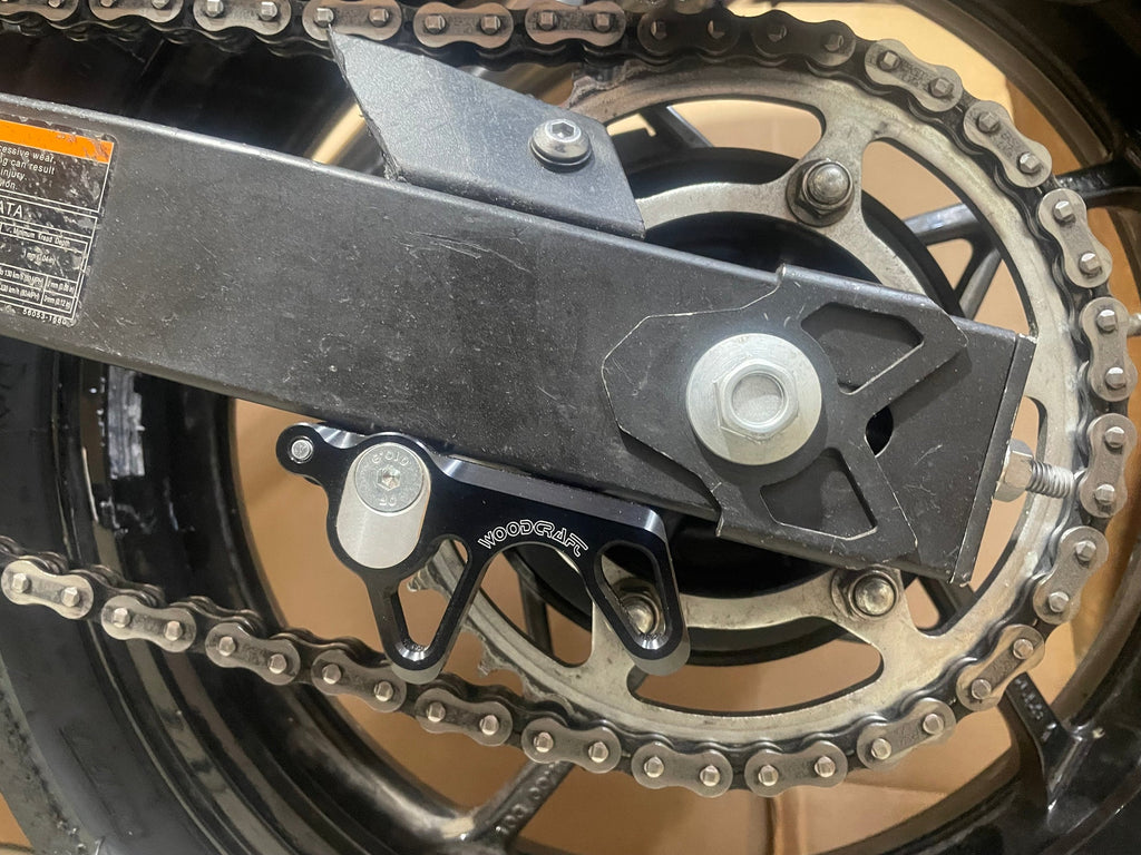 Woodcraft 27-5385B Superbike Lifters w/8mm Slider Pucks - 2018-23 Kawasaki Ninja400, 2019-23 Z400, Ninja500