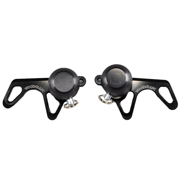 Woodcraft 27-5385B Superbike Lifters w/8mm Slider Pucks - 2018-23 Kawasaki Ninja400, 2019-23 Z400, Ninja500