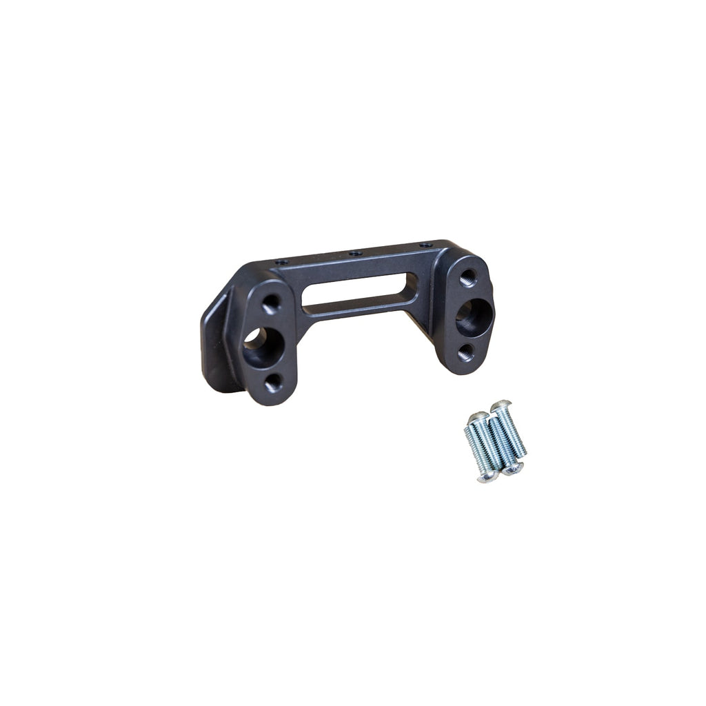 Woodcraft Ducati Monster  Clipon Adapter Plate  Mount w/ Gauge Mount holes