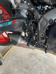 Woodcraft 05-0419B Yamaha MT09, XSR900 Rearset Kit, Complete W/Pedals