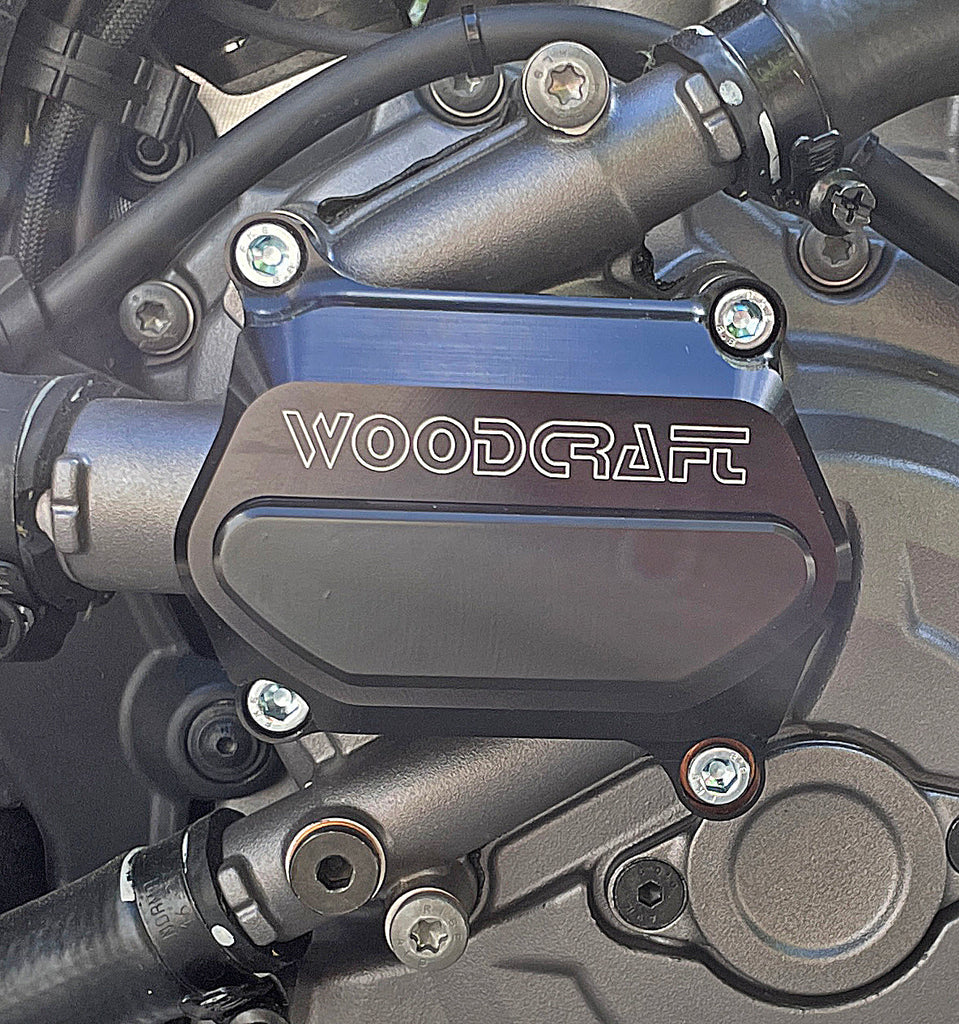 Woodcraft 60-0637WPC Ducati Monster LHS Water Pump Cover Protector w/ Skid Plate