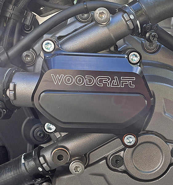 Woodcraft 60-0637WPC Ducati Monster LHS Water Pump Cover Protector w/ Skid Plate