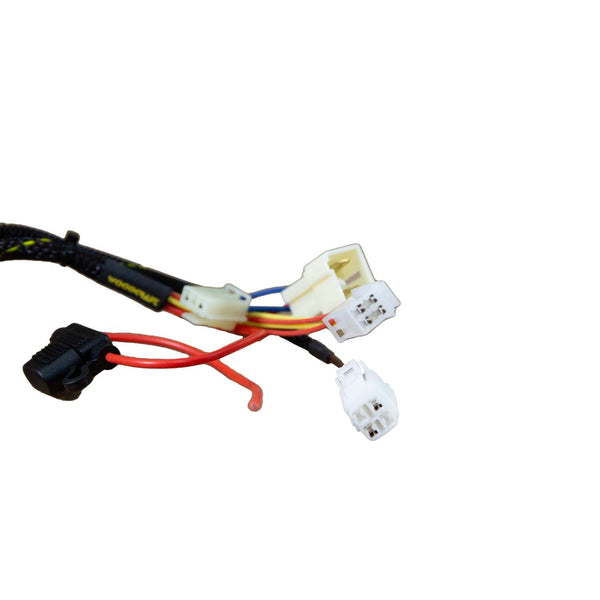 Woodcraft 49-0418RK2 Yamaha MT07 RH Race Handlebar Switch W/Key Switch Eliminator and Brake wiring