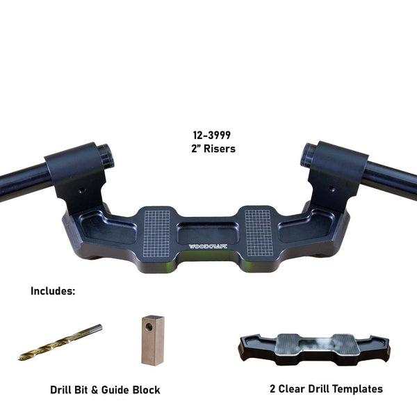 Woodcraft Universal Clipon Adapter Plate with Risers & Bars