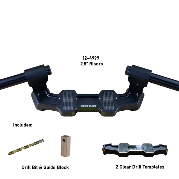 Woodcraft Universal Clipon Adapter Plate with Risers & Bars