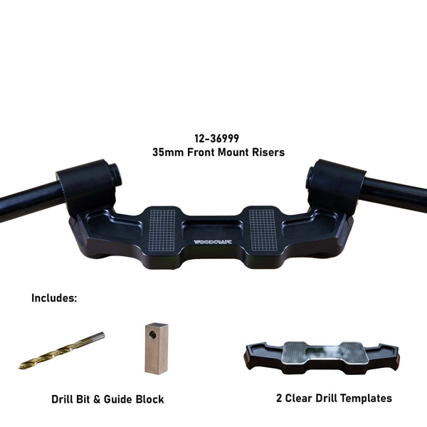 Woodcraft Universal Clipon Adapter Plate with Risers & Bars
