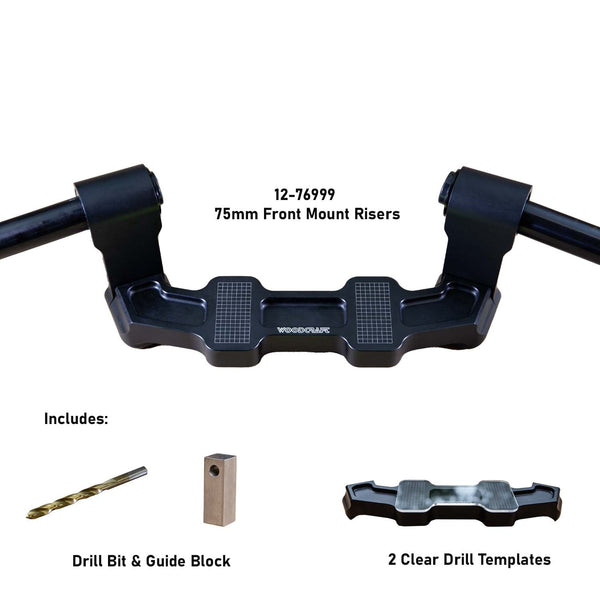 Woodcraft Universal Clipon Adapter Plate with Risers & Bars
