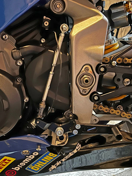Woodcraft 05-0518B Triumph Daytona Moto 2 Complete Rearset Kit w/Pedals