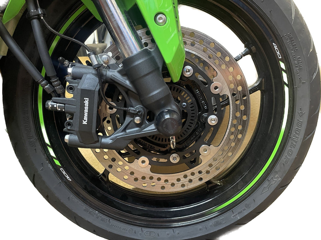 Woodcraft 45-0137F Kawasaki ZX4-RR Front Axle Sliders