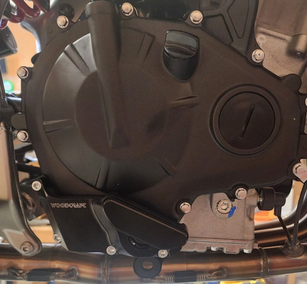Woodcraft Woodcraft 60-0137RC Kawasaki ZX-4RR RHS Clutch Cover Protector Assembly