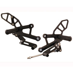 Woodcraft 05-0376B Honda CBR250R/300R Complete Adjustable Rearset  - GP Shift
