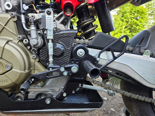Woodcraft 05-0698B Ducati Hypermotard 698 Mono Rearset Kit - STD Shift