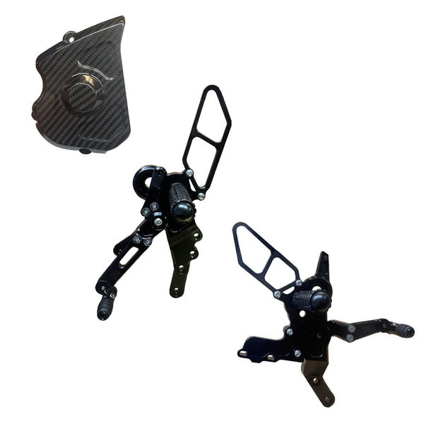 Woodcraft 05-0699B Ducati Hypermotard 698 Mono Rearset Kit - GP Shift