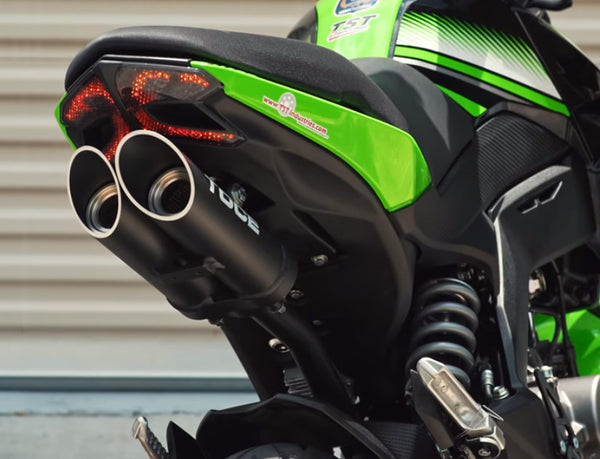 TOCE T-Slash Undertail Full Exhaust - Kawasaki z125 (17-26)