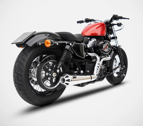 ZARD Exhaust Full System Conical Harley Davidson Sportster 2003-2013 image 2