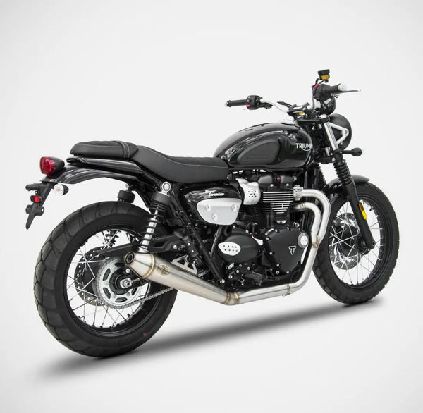 ZARD Exhaust Conical Low Mount Full System Triumph Street Scrambler / 900 2017- image 2