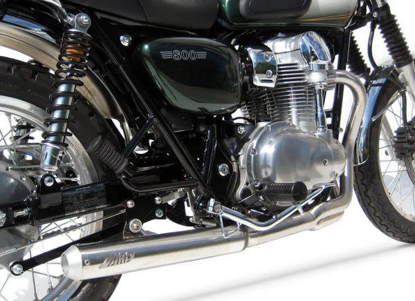 ZARD Exhaust Cross Full System Kawasaki W800 2010-2017 image 5