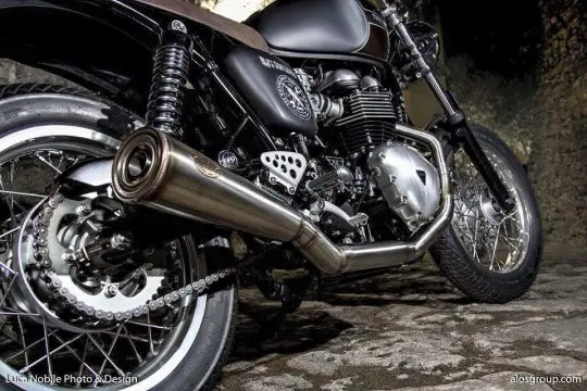 ZARD Exhaust Bad Child Triumph Scrambler / Bonneville / Thruxton 2001-2016