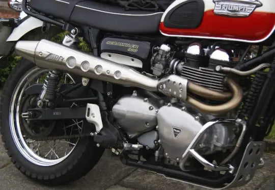 ZARD Exhaust Conical High Mount Slip-On Triumph Scrambler 900 2001-2016