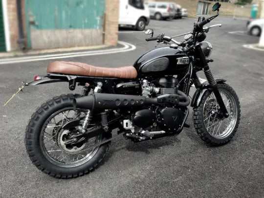 ZARD Exhaust Conical High Mount Slip-On Triumph Scrambler 900 2001-2016 image 2