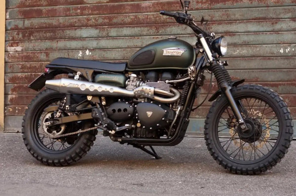 ZARD Exhaust Conical High Mount Slip-On Triumph Scrambler 900 2001-2016 image 7