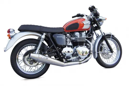 ZARD Exhaust Conical Low Mount Full System Triumph Scrambler / Bonneville / Thruxton 2001-2016 image 2