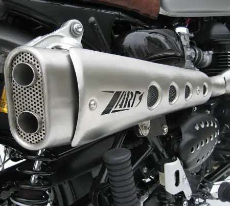 ZARD Exhaust Short High Mount Full System Triumph Scrambler 900 2001-2016