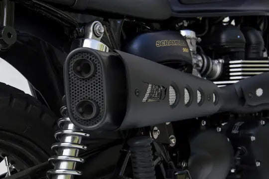 ZARD Exhaust Short High Mount Full System Triumph Scrambler 900 2001-2016 image 2